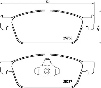 Brembo P 24 157 <span>тормозные колодки передние</span>