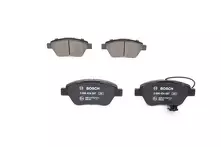 Передние тормозные колодки Bosch 0 986 424 597 для Peugeot Bipper Tepee
