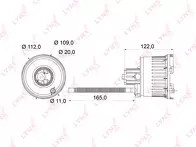 Топливный фильтр Lynx LF-964M