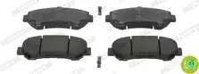 Передние тормозные колодки Ferodo Premier Eco Friction FDB4051 для Nissan X-Trail 2 пок. / T31 / рестайлинг