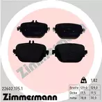 Задние тормозные колодки Zimmermann 22602.175.1 для Mercedes-Benz GLC-Class X253