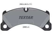 Передние тормозные колодки Textar 2468501 для Porsche Cayenne 92A / рестайлинг