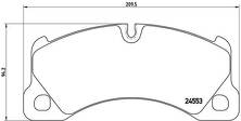 Передние тормозные колодки Brembo  P 65 017