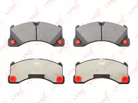 Передние тормозные колодки Lynx BD-8052 для Porsche Cayenne 92A / рестайлинг