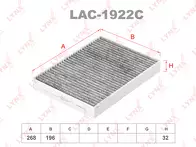 Фильтр Lynx  LAC-1922C