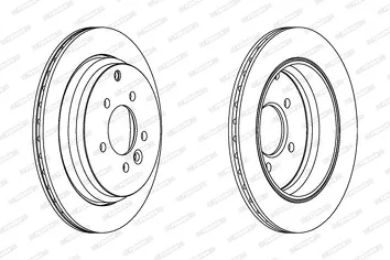 Ferodo DDF1431 <span>тормозной диск вентилируемый</span>