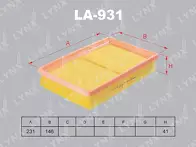 Воздушный фильтр Lynx  LA-931