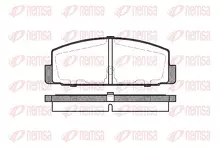 Задние тормозные колодки Remsa  0179.30