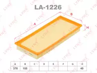 Воздушный фильтр Lynx  LA-1226