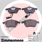 Передние тормозные колодки Zimmermann 23018.200.1 для Audi A4 B5 / седан / рестайлинг