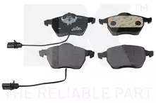 Передние тормозные колодки NK 224742 для Audi A4 B5 / седан / рестайлинг