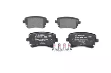 Задние тормозные колодки Bosch 0 986 494 303 для Audi A6 C5 / седан / рестайлинг