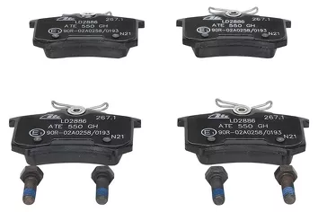 ATE Ceramic 13.0470-2886.2 <span>тормозные колодки задние</span>