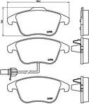 Передние тормозные колодки Brembo  P 85 113