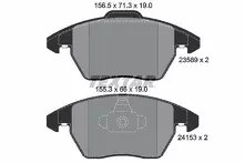 Передние тормозные колодки Textar  2358901