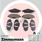 Передние тормозные колодки Zimmermann  24660.180.1