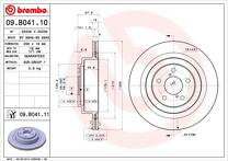 Тормозной диск Brembo Prime Line  09.B041.10