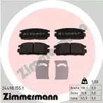 Задние тормозные колодки Zimmermann  24498.155.1
