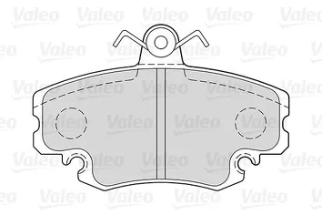 Valeo First 301002 <span>тормозные колодки передние</span>