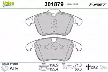 Передние тормозные колодки Valeo First  301879