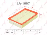 Воздушный фильтр Lynx LA-1607
