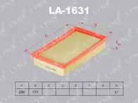 Воздушный фильтр Lynx LA-1631