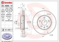 Тормозной диск Brembo Prime Line  09.A969.10