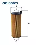 Масляный фильтр Filtron  OE 650/3