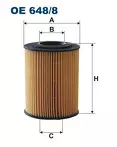 Масляный фильтр Filtron  OE 648/8