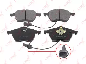 Lynx BD-1216 <span>тормозные колодки передние</span>
