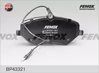 Передние тормозные колодки Fenox BP43321 для Citroen C6 1 пок.