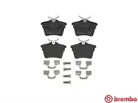 Задние тормозные колодки Brembo P 61 079 для Peugeot 407 1 пок. / купе