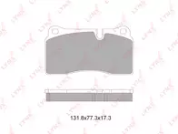 Передние тормозные колодки Lynx  BD-5004