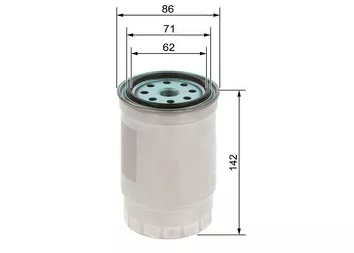 Bosch 1 457 434 511 <span>топливный фильтр</span>