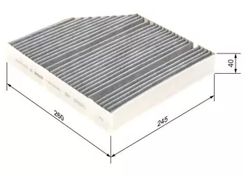 Bosch 1 987 435 601 <span>салонный фильтр угольный</span>