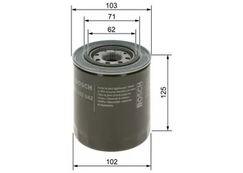 Bosch 0986452042 <span>масляный фильтр</span>