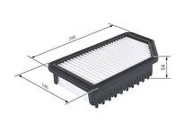 Воздушный фильтр Bosch  F 026 400 350