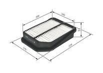 Воздушный фильтр Bosch F 026 400 125
