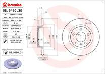 Тормозной диск Brembo Prime Line 08.9460.30 для Opel Adam M13