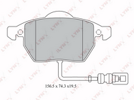 Передние тормозные колодки Lynx  BD-1212