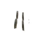 Передние тормозные колодки Bosch 0 986 494 501 для Nissan X-Trail 2 пок. / T31 / рестайлинг