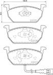 Передние тормозные колодки Brembo P 85 137 для Audi A3 8V / седан