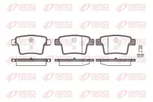 Задние тормозные колодки Remsa  1149.10