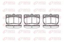Задние тормозные колодки Remsa  1181.02
