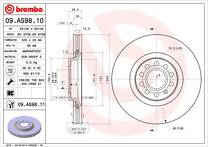 Тормозной диск Brembo Prime Line  09.A598.11