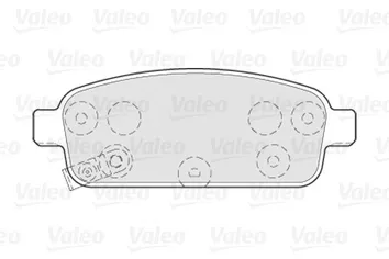 Valeo First 301055 <span>тормозные колодки задние</span>