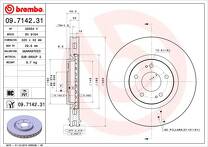 Тормозной диск Brembo Prime Line 09.7142.31 для Mitsubishi Lancer 8 пок. / седан