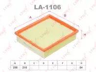 Воздушный фильтр Lynx  LA-1106
