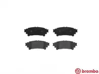 Задние тормозные колодки Brembo P 83 132 для Lexus GS 4 пок.