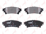 Задние тормозные колодки Lynx BD-7597 для Lexus GS 4 пок.